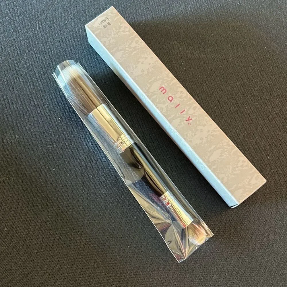 MALLY Double Ended Makeup Brush